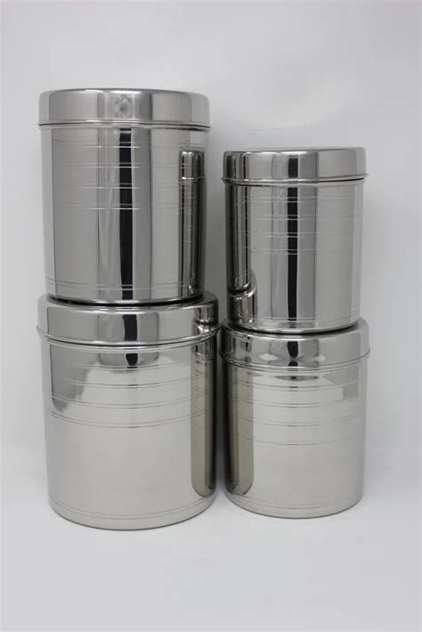 silver storage containers